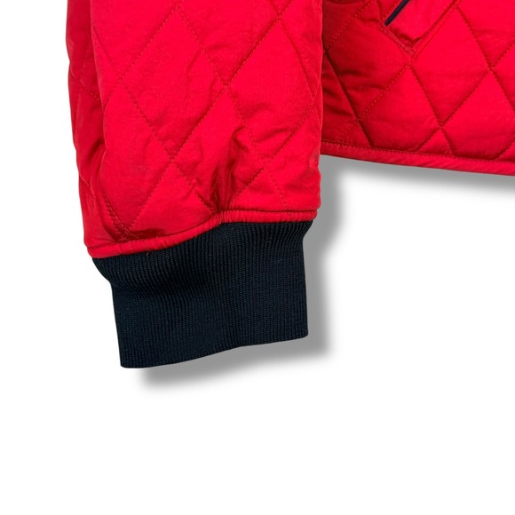 Jordan Reversible Quilted Jacket Women S Red Navy Blue Jumpman Liner DQ4451-687 - Picture 5 of 12